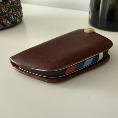 BMW G Series leather cover vintage style